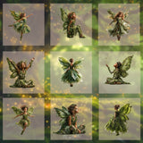 Magical Forest Fairy Model Overlays