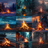 Ultimate Bonfire Background Bundle
