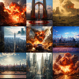 Ultimate Super Hero Background Bundle
