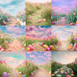Ultimate Easter Path Background Bundle