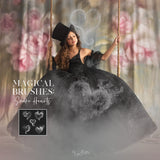 Magical Smoke Heart Brush Set