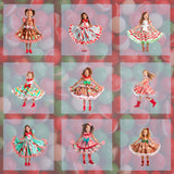 Holiday Candy Girl Model Overlays - Meg Bitton Productions