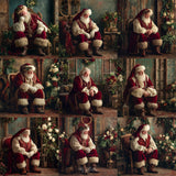 Rich Studio Santa Background Bundle