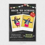 Back to School Mini Session Template #4
