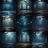Eerie Abandon Background Bundle