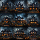 Eerie Mansion Background Bundle