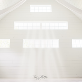 Digital Background: White Barn - Meg Bitton Productions