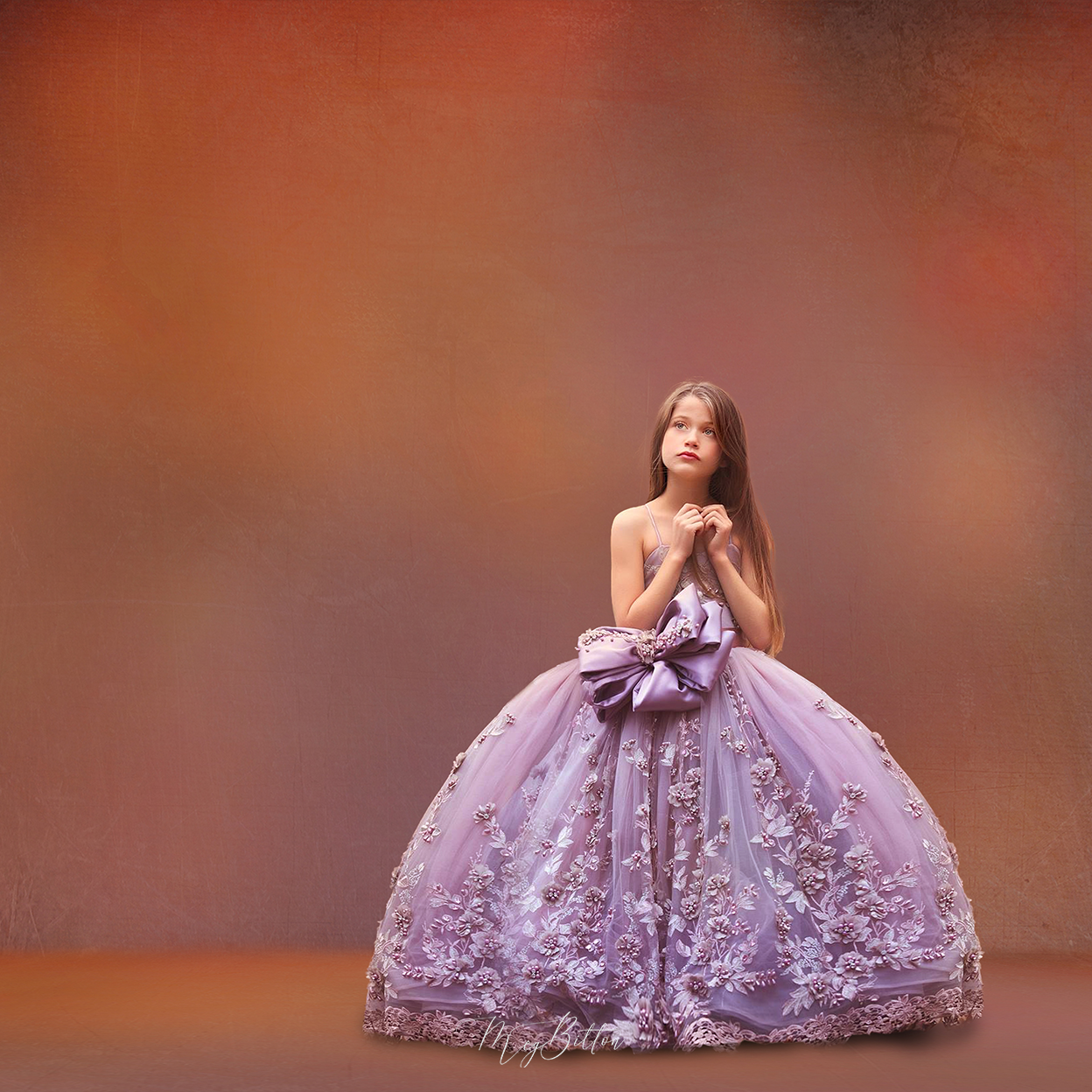 Digital Studio Backdrop: Cozy Hug - Meg Bitton Productions