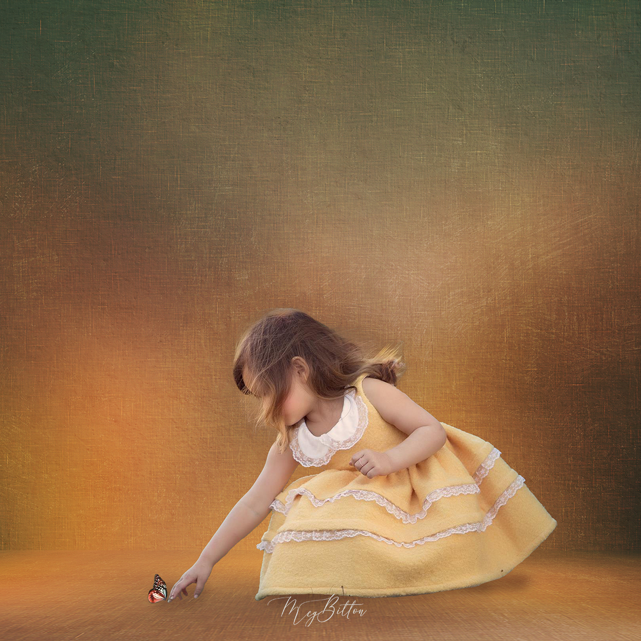 Digital Studio Backdrop: Spring Garden - Meg Bitton Productions