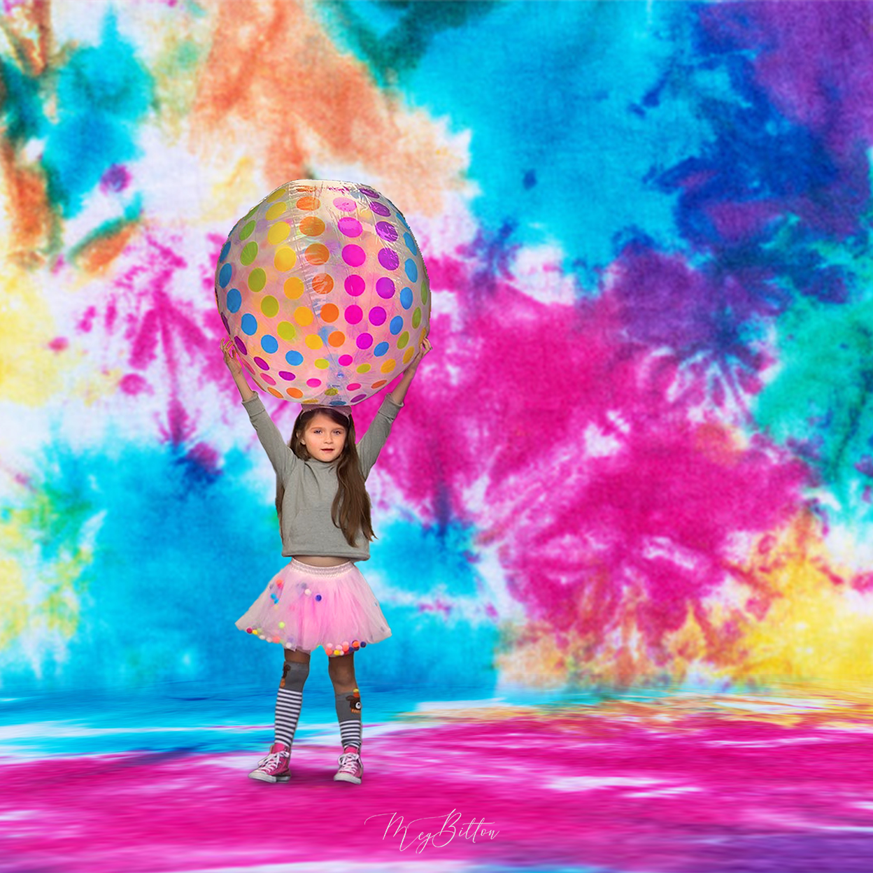 Digital Studio Backdrop: Summer Fun - Meg Bitton Productions