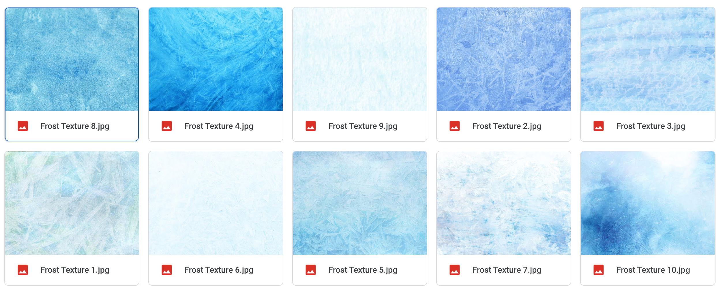 Magical Frost Textures - Meg Bitton Productions