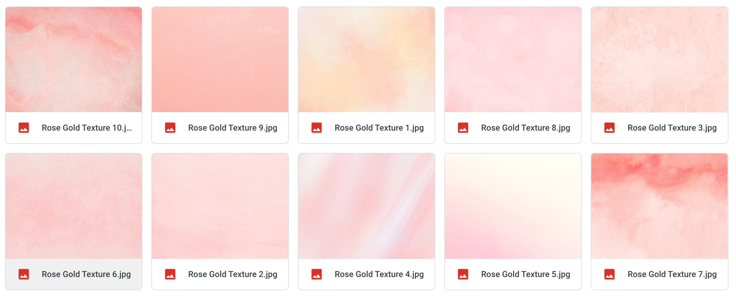 Magical Rose Gold Textures - Meg Bitton Productions