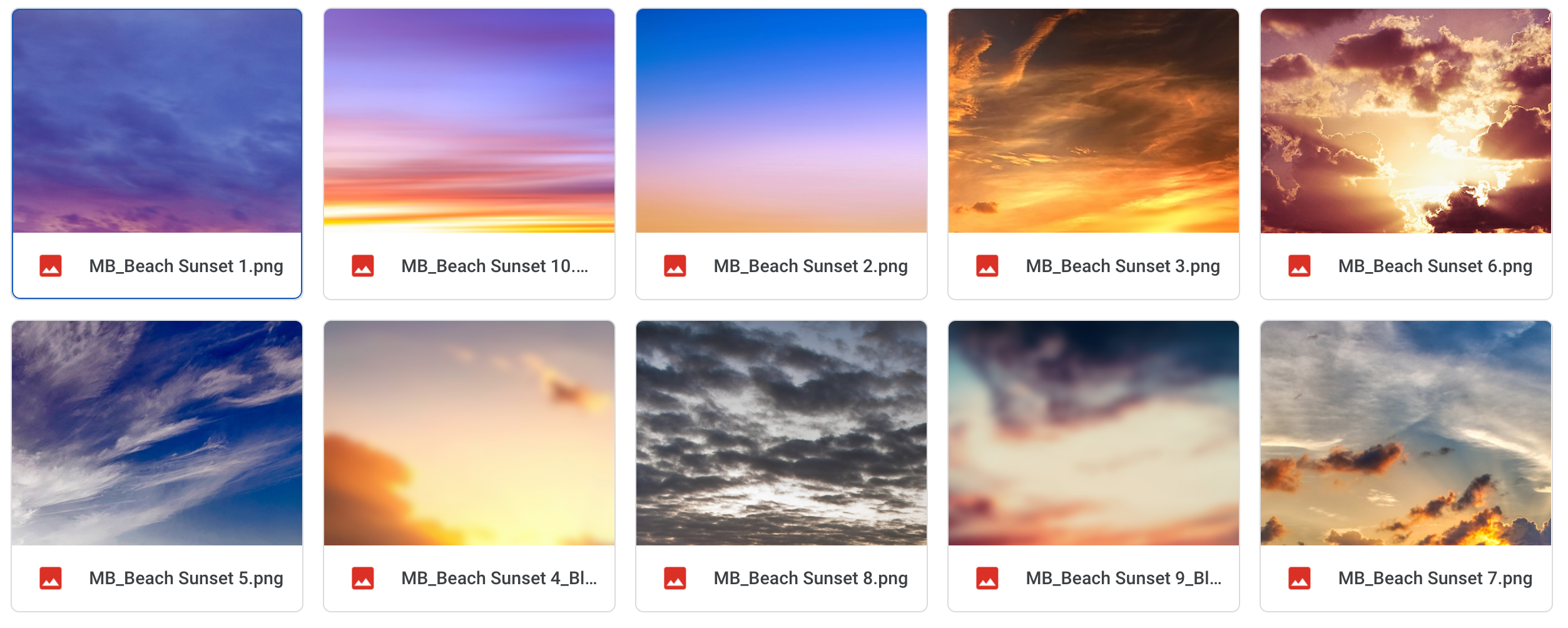 Magical Beach Sunset Skies - Meg Bitton Productions