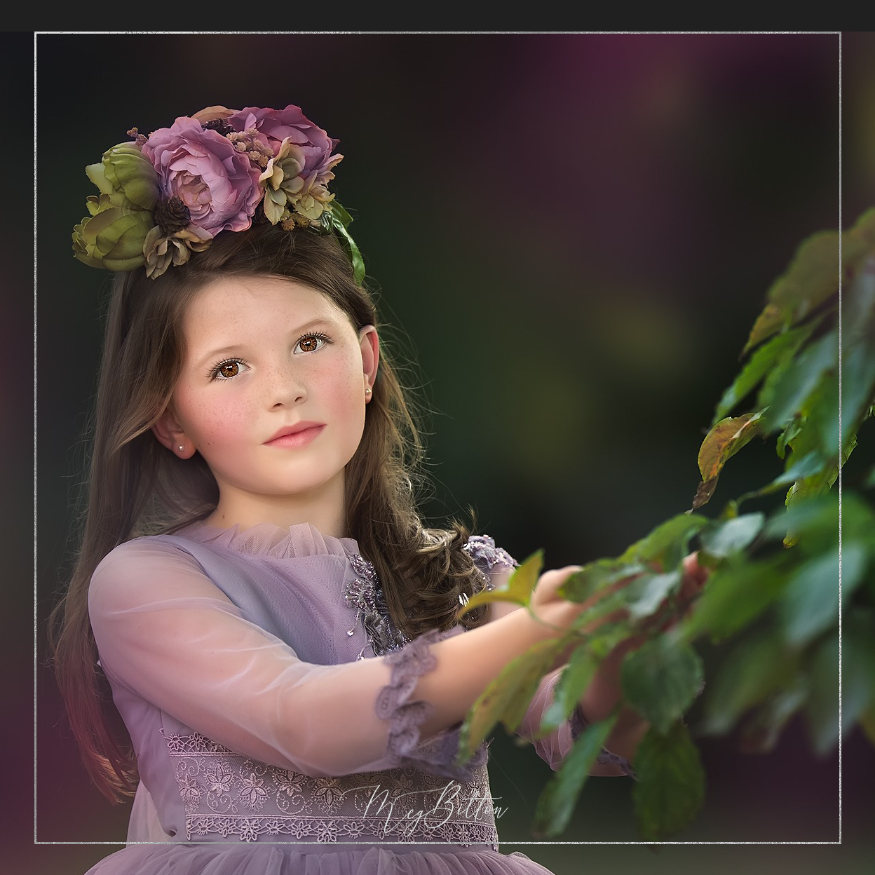Magical Auburn Eyes Action - Meg Bitton Productions