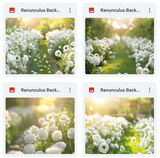 Ultimate Ranunculus Background Bundle