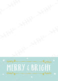 Modern Holiday Card Template #4