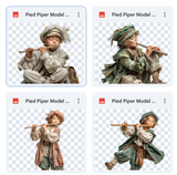 Magical Pied Piper Model Overlays