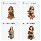 Magical School Day Model Overlays