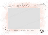 Modern Grad Announcement Template #7