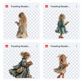Magical Traveling Reader Model Overlays