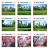 Ultimate Central Park Background Bundle