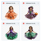 Magical Halloween Fun Model Overlays