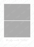 Twin Boys Announcement Template