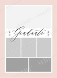 Modern Senior Card Template