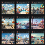 Ultimate Carnival Background Bundle