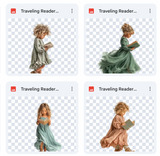 Magical Traveling Reader Model Overlays