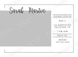 Modern Grad Senior Announcement Template