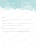 Watercolor Forms Templates Bundle #2