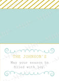 Modern Holiday Card Template #4