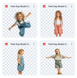 Magical Park Day Model Overlays