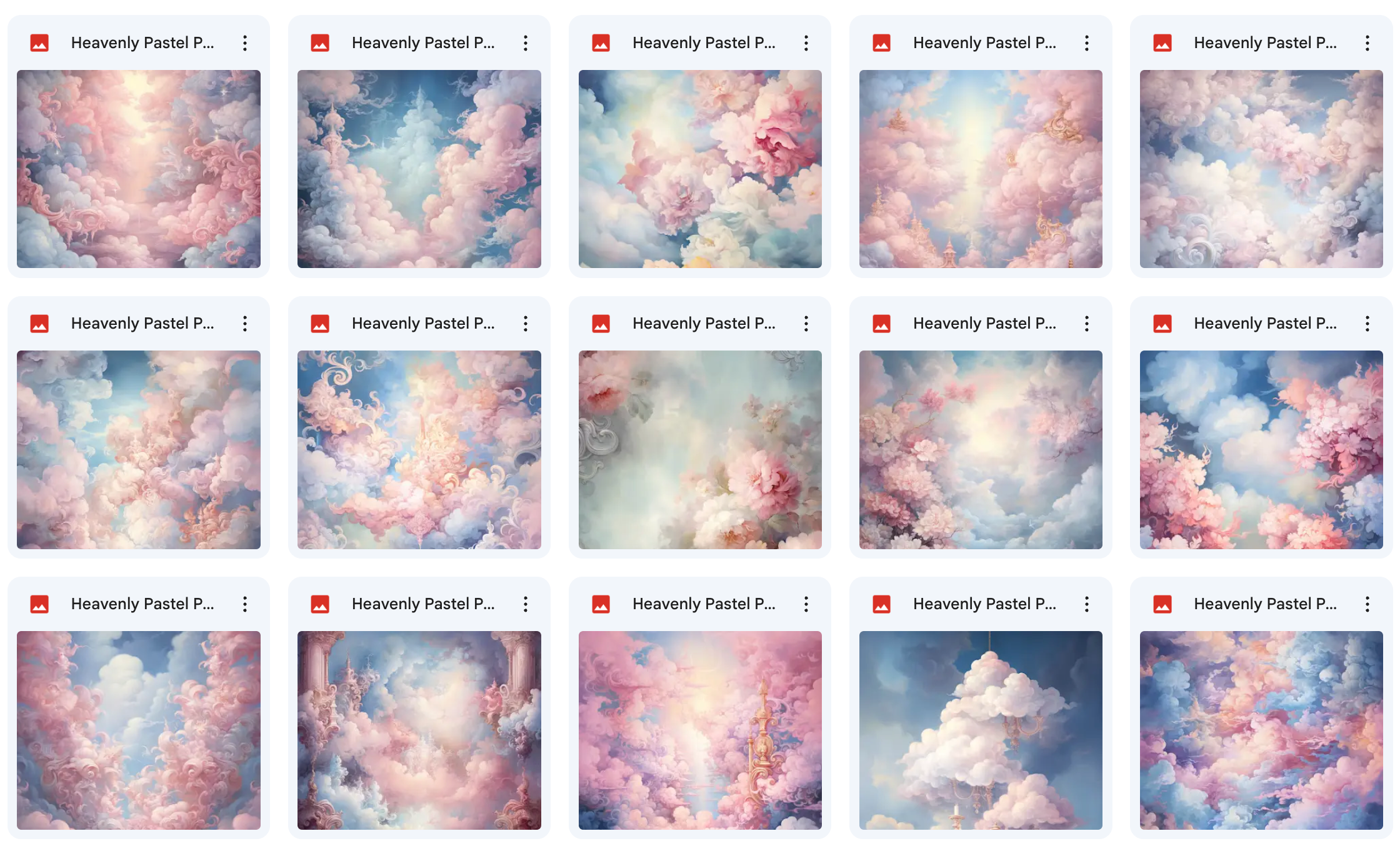 Ultimate Heavenly Pastel Portrait Background Bundle - Meg Bitton Productions