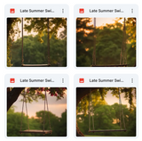 Late Summer Swing Background Bundle