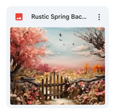Rustic Spring Background Bundle