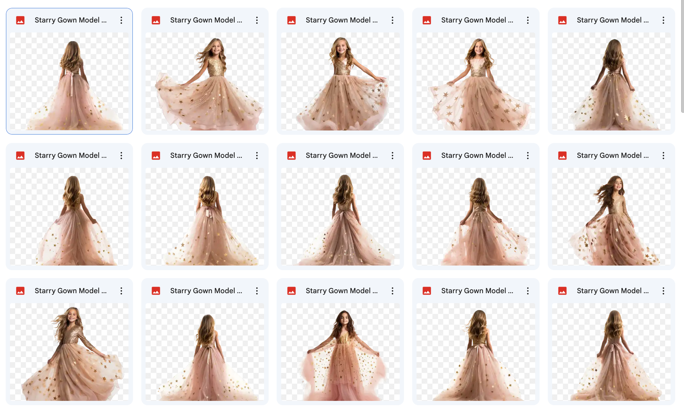 Starry Model Asset Pack - Meg Bitton Productions