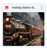 Holiday Station Background Bundle