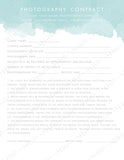 Watercolor Forms Templates Bundle #2