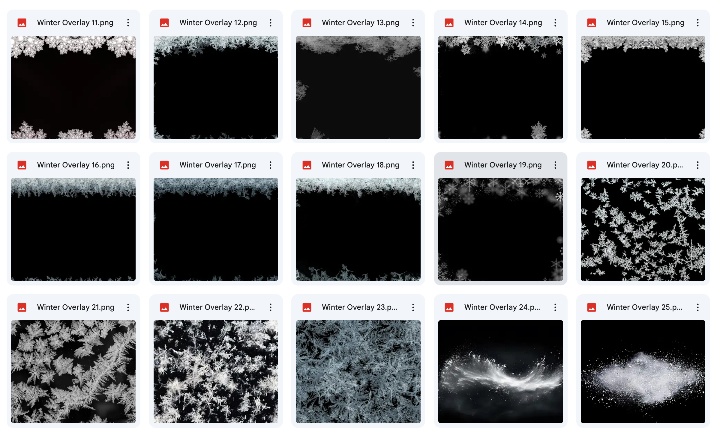 Winter Lover's Asset Pack - Meg Bitton Productions