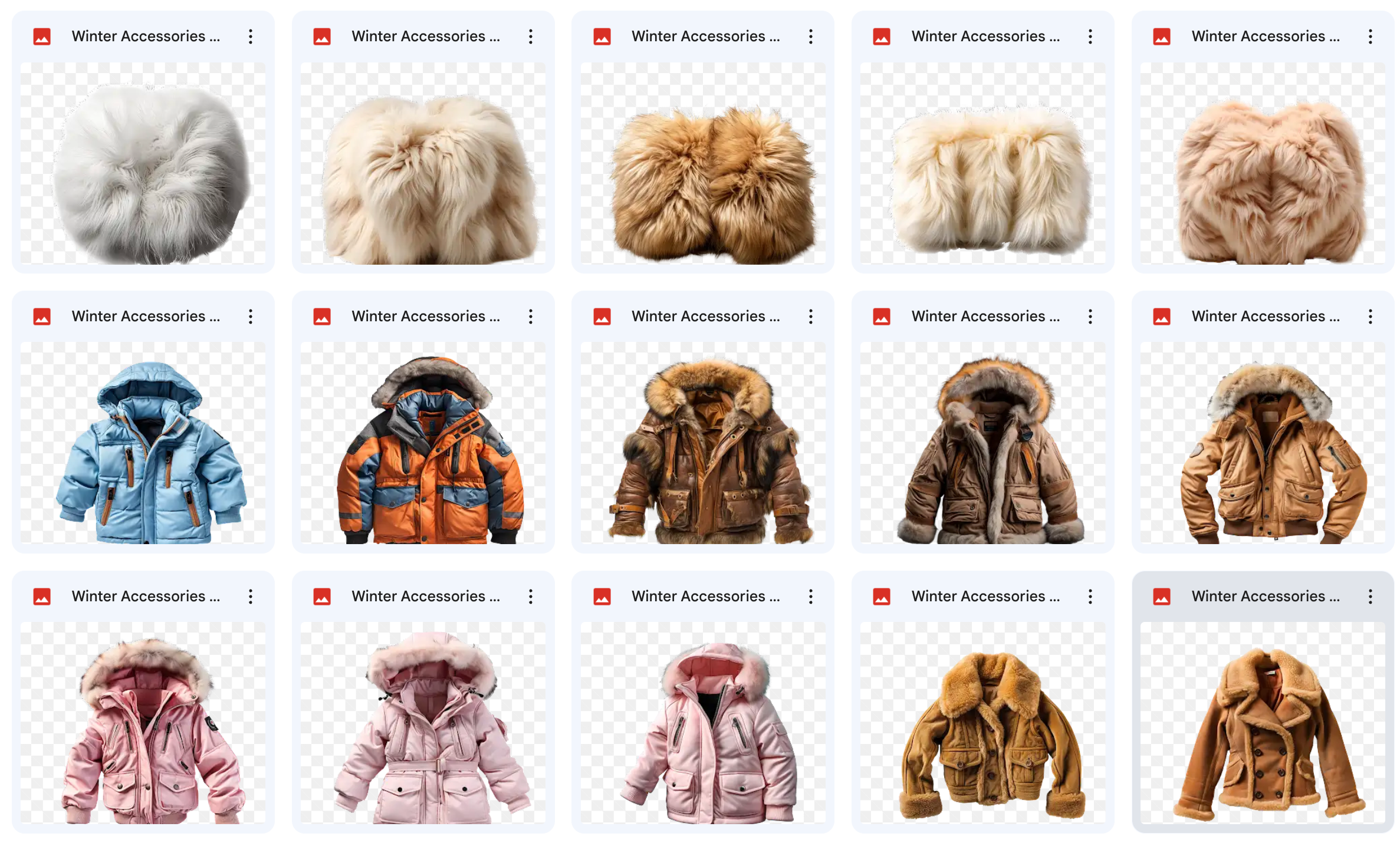 Ultimate Winter Accessories Asset Pack - Meg Bitton Productions