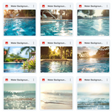 Ultimate Water Background Bundle