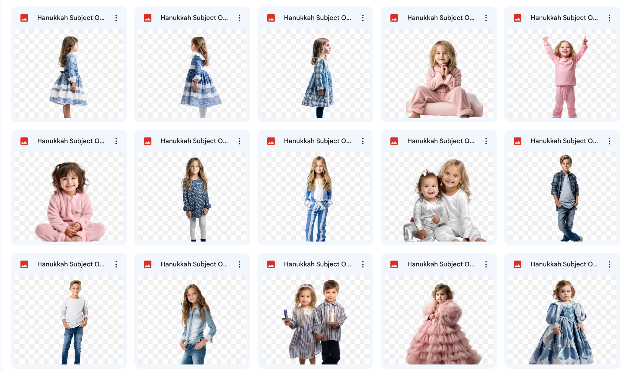 The Hanukkah Asset Pack - Meg Bitton Productions