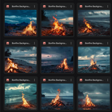 Ultimate Bonfire Background Bundle