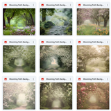 Ultimate Blooming Path Background Bundle