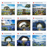 Ultimate Blue Bonnets Background Bundle