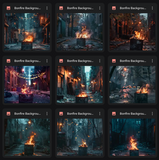 Ultimate Bonfire Background Bundle