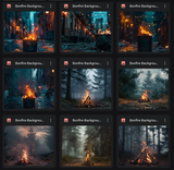 Ultimate Bonfire Background Bundle