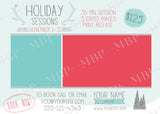 Holiday Mini Session Template #1